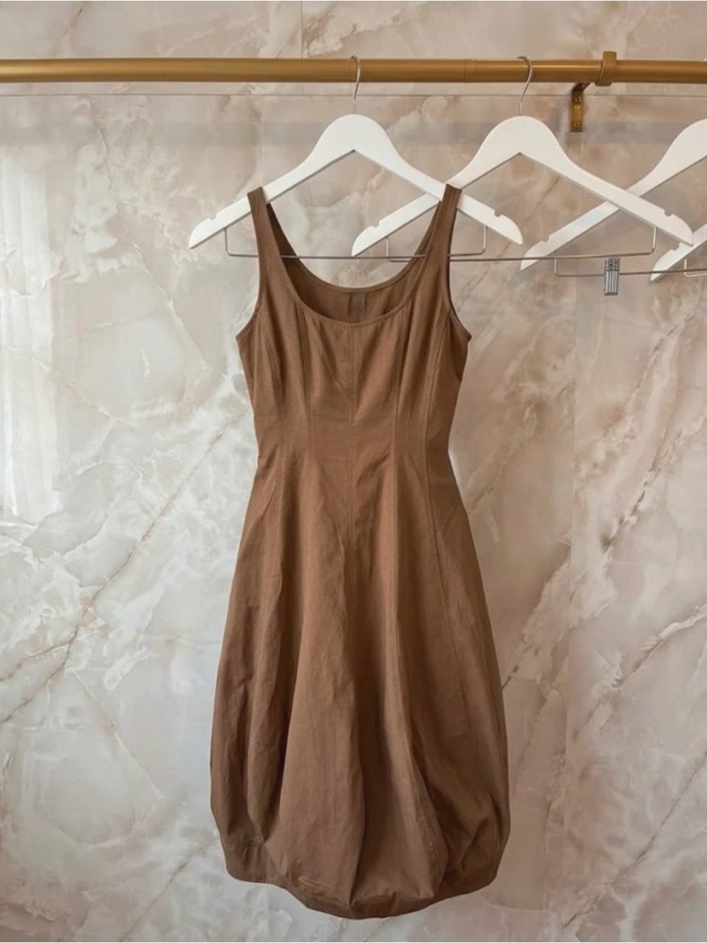 LOFT Paneled Bubble Maxi Dress